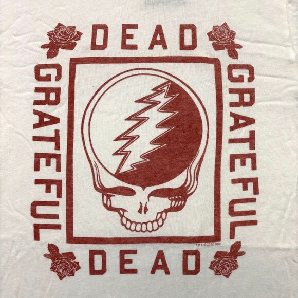 Grateful Dead Steal Your Face Rock Band T-Shirt Size Large - Picture 2 of 4